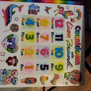 Lisa Frank countdown book